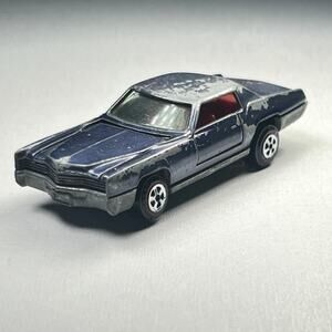 Vintage Topper Johnny Lightning Custom Purple Eldorado Car Red Interior 1969